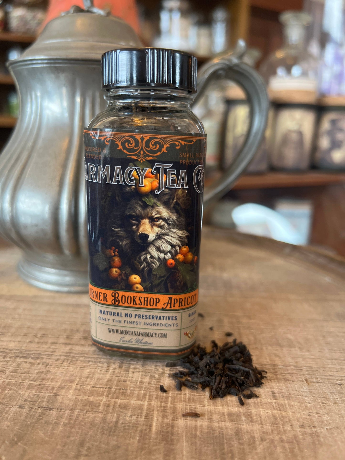 "Corner Bookstore" Apricot Tea