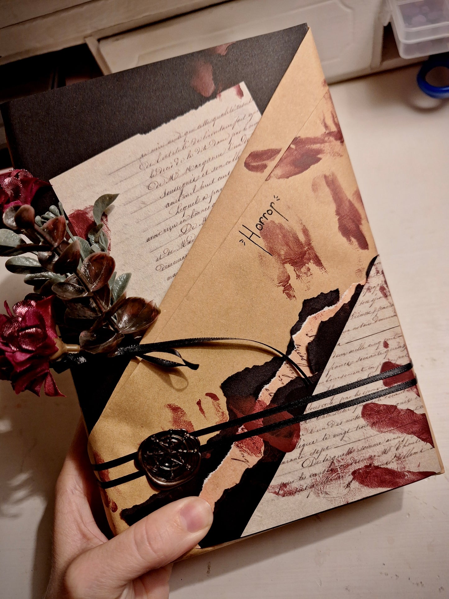 Date with a horror book