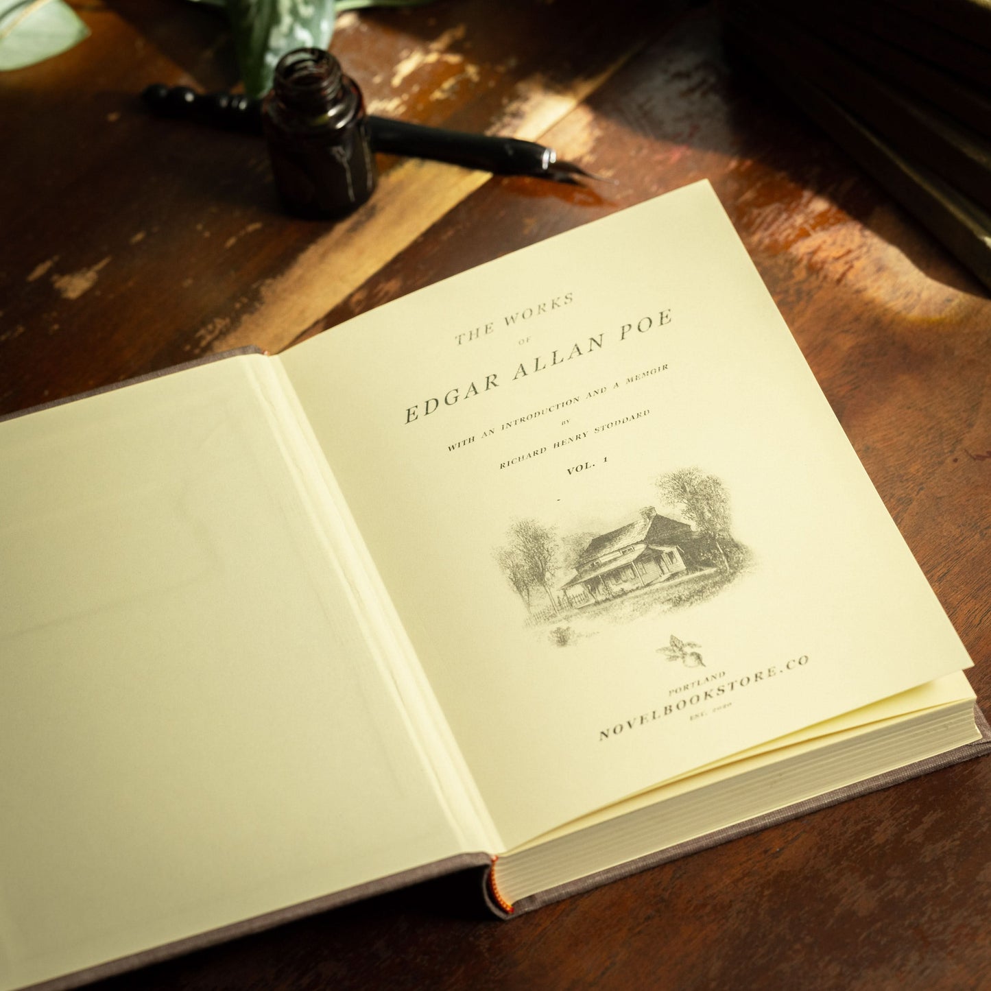 Book Journal - The Complete Poetical Works of Edgar Allan Poe 1884