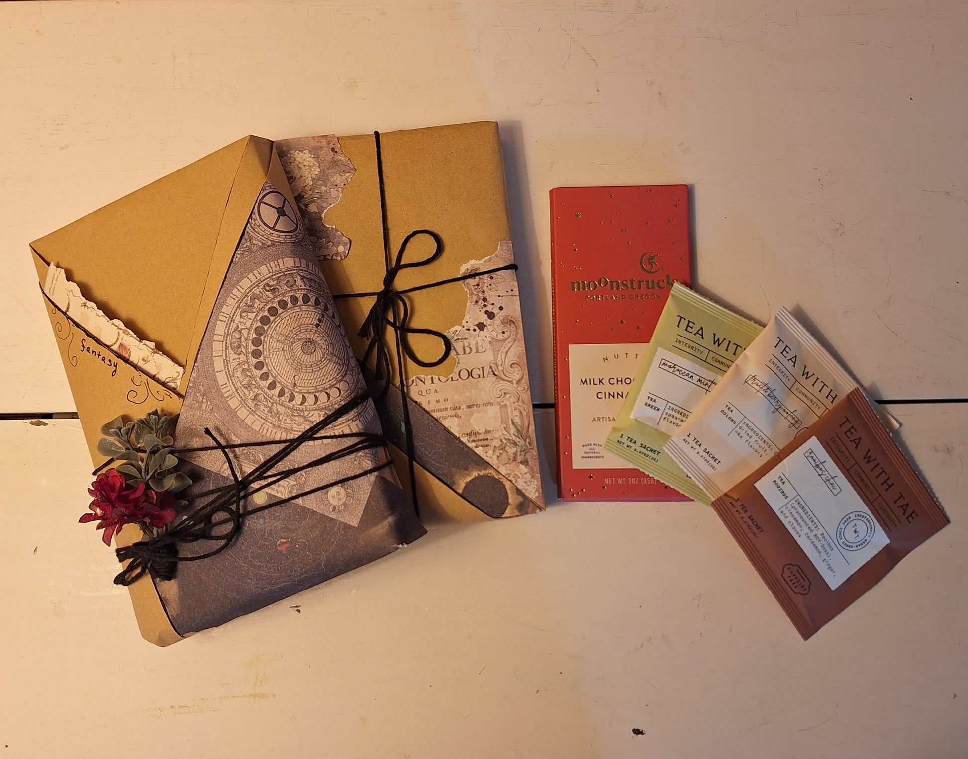 Contents of the basic book box