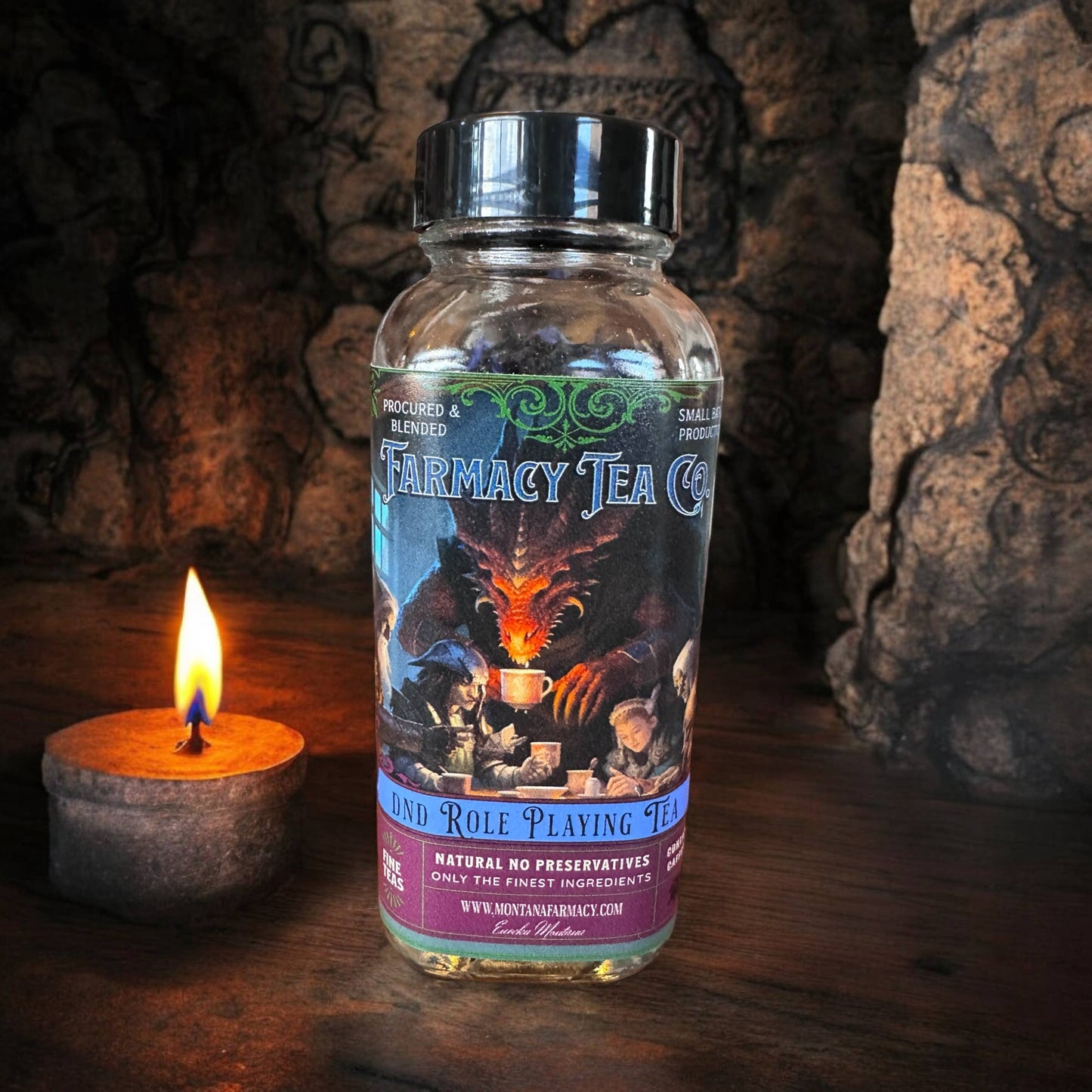 "DND Role Playing" Smokey Bourbon Vanilla Tea