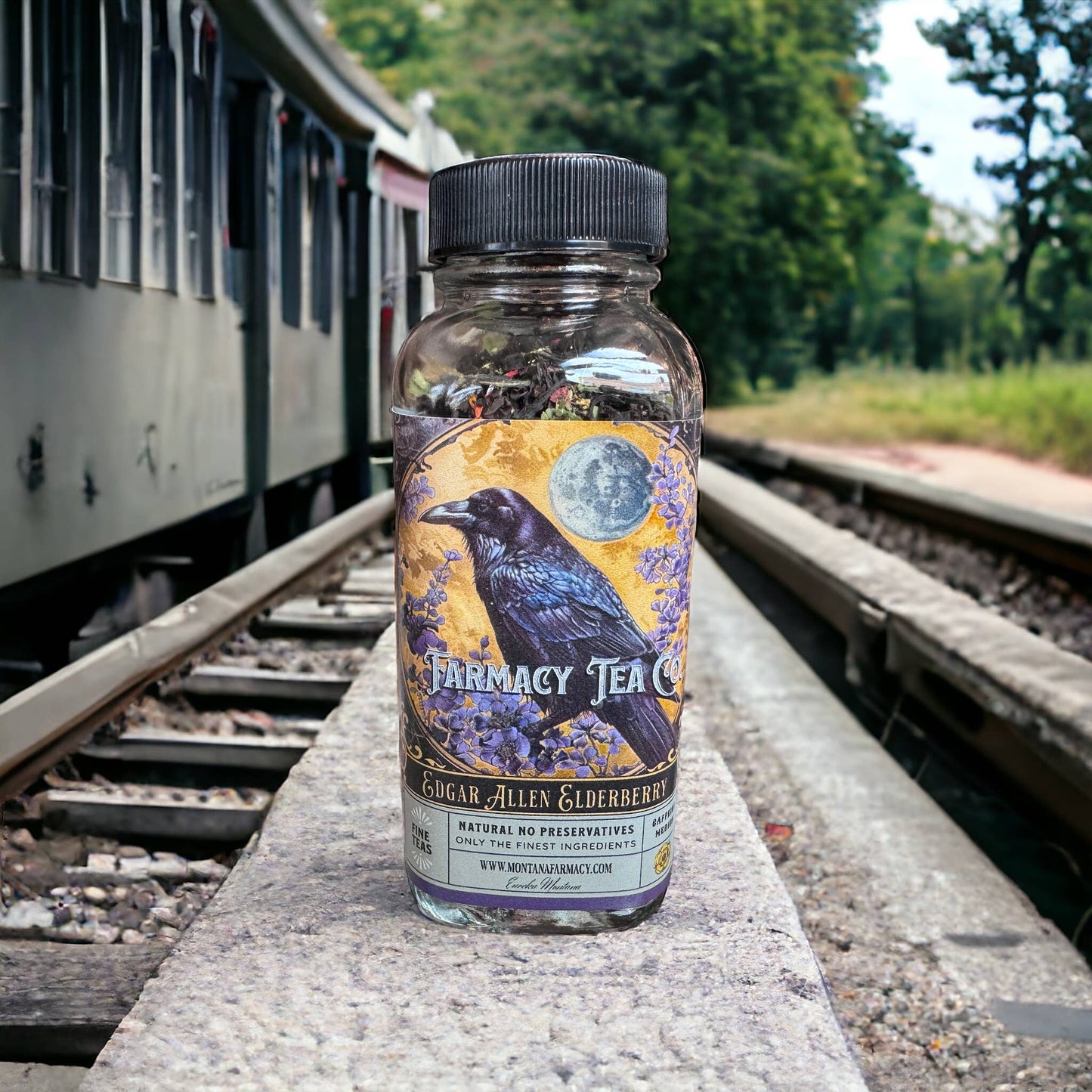 "Edgar Allen" Elderberry Tea